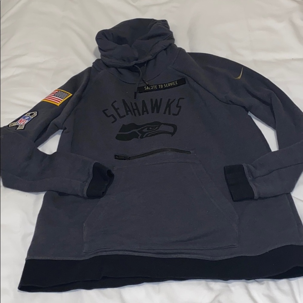 Nike NFL Seahawks tunnel neck hoodie